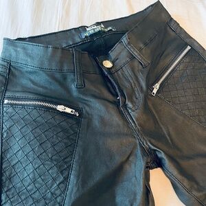 NWOT faux leather pants size 4